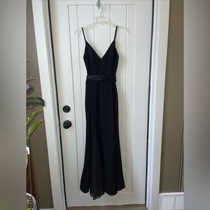 Black Vera Wang White Dress Size 6